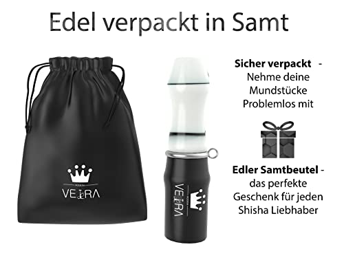 Shisha wiederverwendbares Hygiene Mundstück VEIRA Premium - hochwertiges Shisha Zubehör aus Acryl - Hygienemundstück… – Bild 4