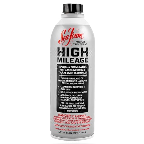 Sea Foam High Mileage Motor Treatment Gas & Oil Additive, HM...