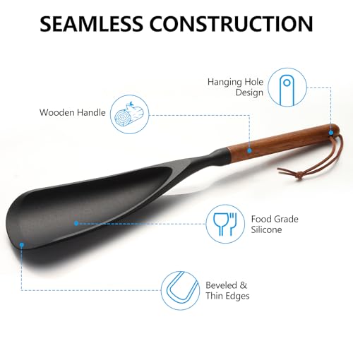 Cuchara de silicona multifunción para servir y preparar tus mejores platos en casa 6