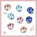Milisten 8Pcs Pendientes Magnéticos de Acero Inoxidable Imán Nariz Oreja Labio Clip...