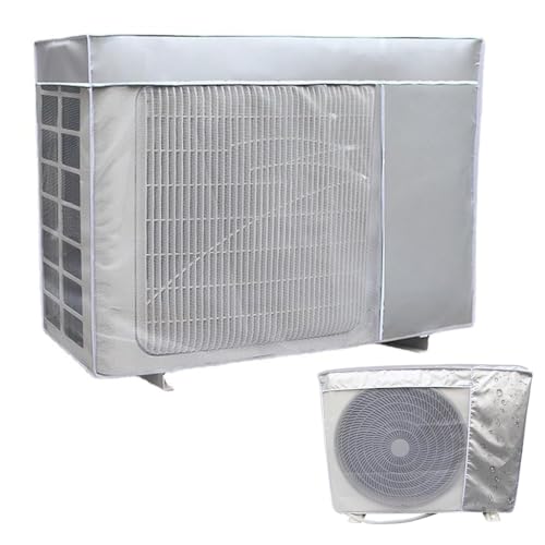 Image of HASTHIP Oxford Cloth AC Cover 1.5 Ton,1.5P Waterproof AC Condenser Unit Cover For Outside Units Insulated AC Cover With Sun Protection,Dust-Proof Window AC Protection Cover(1Pcs)