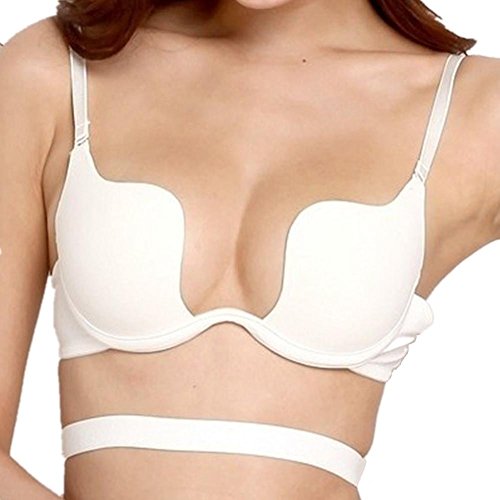 ZUKULIFE Reggiseno push-up da donna con spalline...