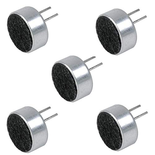 5X Micrófono de Condensador Electret 10x7mm Mic Microphone