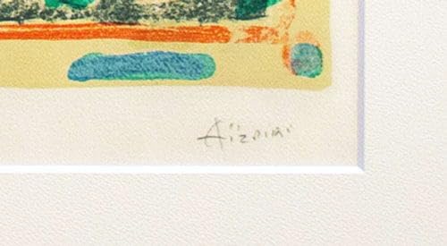 Amazon｜ポール ・ アイズピリ 「 ベージュの背景の青い花瓶の花束