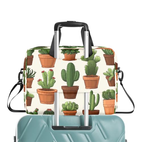 Bolso para Laptop Flores Cactus 15.6 Pulgadas miniatura 7