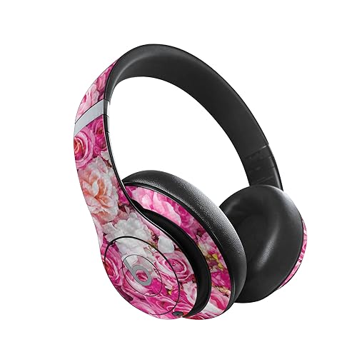 Image of MightySkins Carbon Fiber Skin Compatible with Beats Studio Pro - Bed of Roses | Protective, Durable Textured Carbon Fiber Finish | Easy to Apply