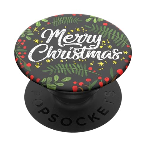 PopSockets Phone Grip with Expanding Kickstand Adhesive Grip - Merry Christmas