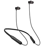 HomeSpot Neckband Wireless Earbuds aptX Low Latency Bluetooth 5.1 Headphones Qualcomm® CVC™ for Gym, Running, Gaming & Meeting Compatible with iPhone, Samsung Galaxy, Motorola, Google