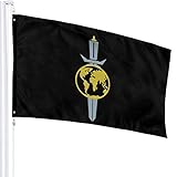 Voglawear Terran Empire 3 X 5 Ft Indoor/Outdoor Flag, Vivid Color and Uv Fade Resistant, Brass Grommets