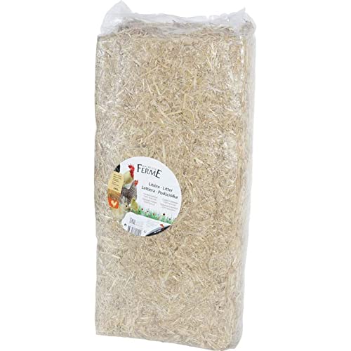animallparadise - Paille Naturelles 240 Litre (8 kg) litière Animaux Basse-Cour,