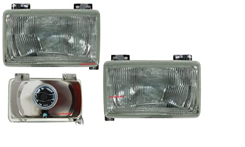  SET 2 FARO FANALE PROIETTORE ANTERIORE PER FIAT DUCATO DAL 1984 AL 1993 H4