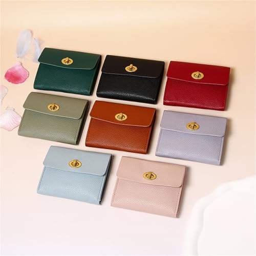 Retro Wallet, Simple And Compact, High-end, Multi-card Slot Coin Purse(Matchacolor)3