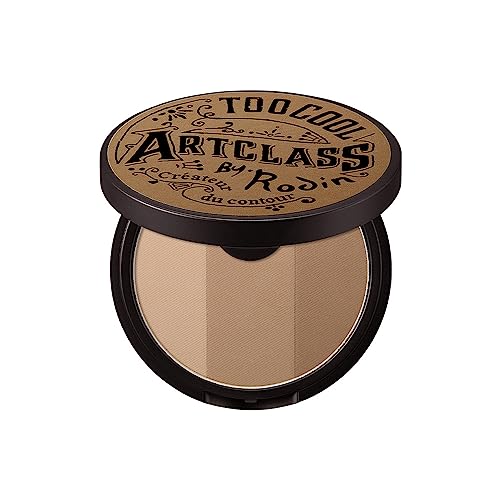 Too Cool for School - Toned Contour Palette, Bronzer Contour Powder, Korean Contour Palette for Warm and Cool Skin Tones, Face Powder Artclass By Rodin Shading Master(#1.5 Neutral)