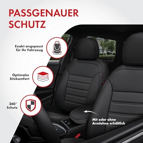 Housse de siège de rechange compatible Mini Cooper 2001-2014 couverture siège normal - 3