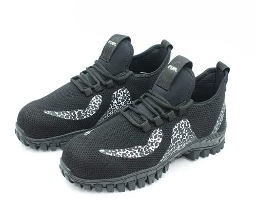 FUEL Nomad Safety Shoes for Men with Industrial Steel Toe, Light Weight Construction Shoes, Anti Penetration, Non-Slip Lace Up Comfortable Footwear, Size-7UK (B091Z69MYY) Amazon Price History, Amazon Price Tracker