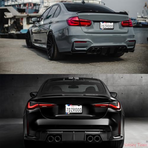 Image of License Plate Frames Cover Compatible with BMW Exterior Accessories