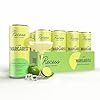 Recess Zero Proof Craft Mocktails, Alcohol Free Drinks, With Adaptogens, Non-Alcoholic Beverage Replacement, Mixer, Celebration, Party, (Lime Margarita, 12oz, Pack of 12)