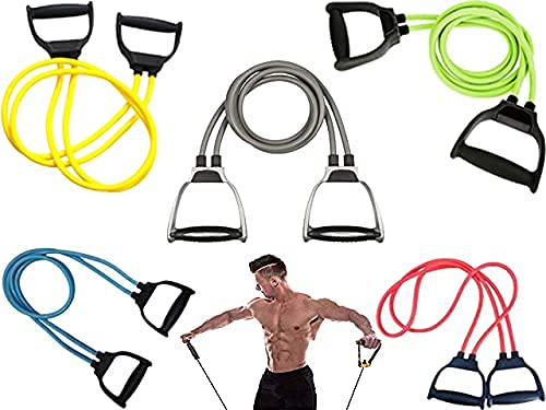 See full amazon price history chart for Mens/Womens Heavy Quality Double Toning Resistance Tube - 2 Pull Rope Elastic Rubber Exercise Band (Multicolour) Mens/Womens Heavy Quality Double Toning Resistance Tube - 2 Pull Rope Elastic Rubber Exercise Band (Multicolour) (B0BXH5YTHP) Amazon Price History, Amazon Price Tracker