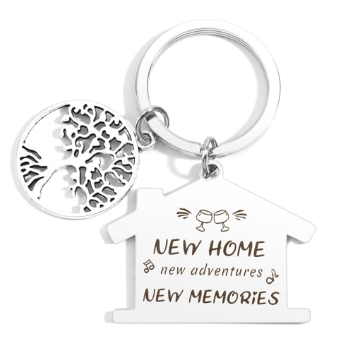 Nurplexl New Home Keyring, Housewarming & Couple Gifts, First Home Decorations