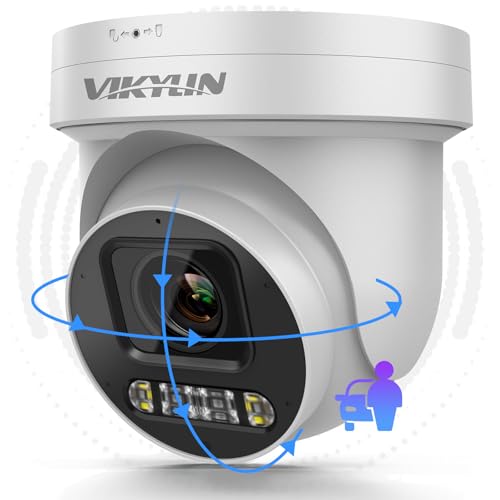 Rilevamento uomo/veicolo e audio integrato a 2 vie: la telecamera PTZ a colori da 8 MP dotata di funzioni professionali di rilevamento umano/veicolo, l'area di rilevamento o la sensibilità possono essere regolate per ridurre efficacemente i falsi allarmi. Quando una persona entra nell'area video, la fotocamera rileva e invia automaticamente il video/istantanea in tempo reale al tuo telefono cellulare. L'audio a 2 vie integrato consente di ascoltare le persone davanti alla fotocamera, indipendentemente da dove ti trovi