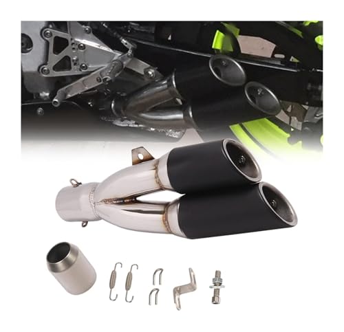 Pot d'échappement Kawasaki Ninja 250 fuite résolue double trou