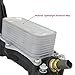ATIODYUUK Engine Oil Cooler Oil Filter Housing Adapter Assembly for 2014-2016 Jeep Cherokee 3.2L, Replaces# 68105583AF, 68105583AE, 68105583AA