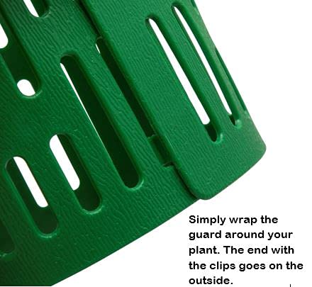 Lewis & King Tree Guard – 6 Pack Tree Trunk Protectors - Adjustable To Fit Most Trees And Saplings - Protects From Mowers, Trimmers And Small Animals - Complete With 10 Hanging Plant Labels (Grey) #TOP2