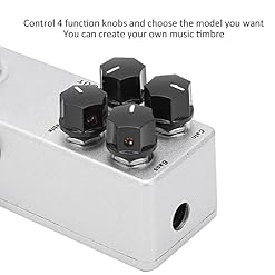 Pédale d’effet, pédales d’overdrive de basse durables pour basse de guitare électrique - Les Beatles, Paul McCartney, John Lennon, RIngo Starr, George Harrison Pédale d'effet, pédales d'overdrive de basse durables pour basse de guitare électrique – Image 4