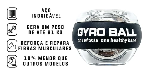 Powerball Giroscópio Bola Exercícios Punho Dedos Braço
