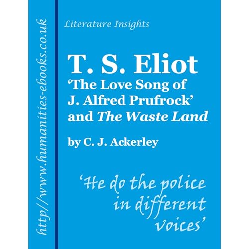 T S Eliot: 'The Love Song of J Alfred Prufrock' and 'The Waste Land' by C. J. Ackerley episode artwork