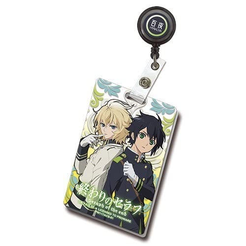 Amazon.co.jp: 終わりのセラフ アクリルパスケース ミカエラ＆優一郎