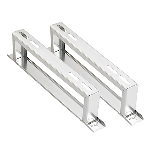 Universeller, robuster Bodenständer für Mini-Split-Wechselstrom, Wärmepumpe, Waschmaschine und Trockner, 453,6 kg Kapazität, verstellbarer Sockel für Stabilität und Haltbarkeit