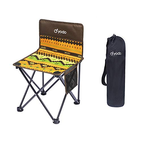 Chaise de pêche portative et pliante pour camping et jardin