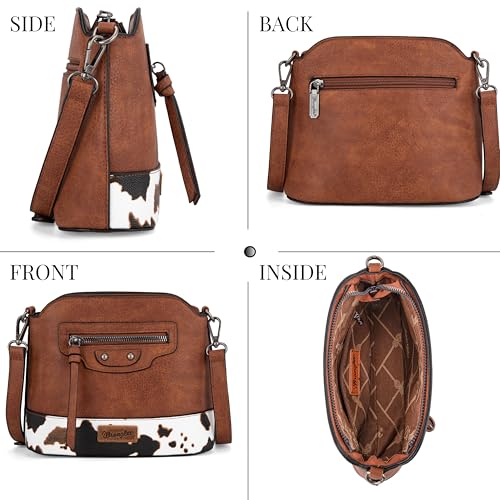 Wrangler Small Crossbody Bags for Women Shoulder Cute Purses and Handbags with Adjustable Strap3