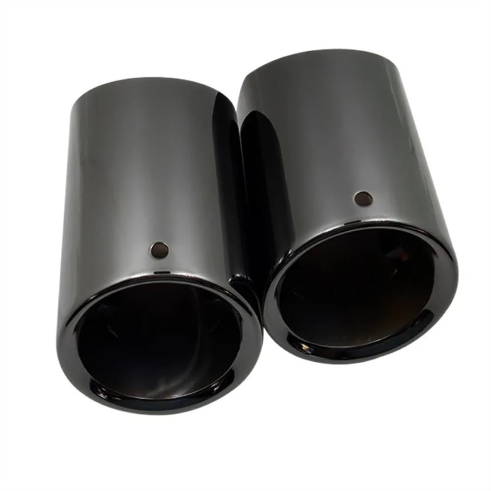 Puntas de escape negro para Serie 5 F10 F11 en acero inoxidable de alta resistencia 8