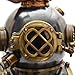 Vintage Helmet Diving Navy Divers Deep Sea Mark V Antique Nautical Us Scuba Brass Marine Home Decor & Office