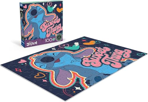 Ceaco - Disney Stitch Sweet Thing Glow - 100 Piece Puzzle for Kids Ages 6-8 by CEACO - Used condition - Image 3
