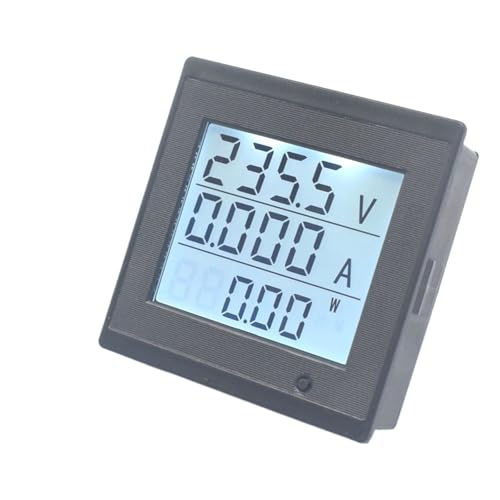 Compteur de fréquence d'énergie AC 80-300V et testeur électrique multifonction