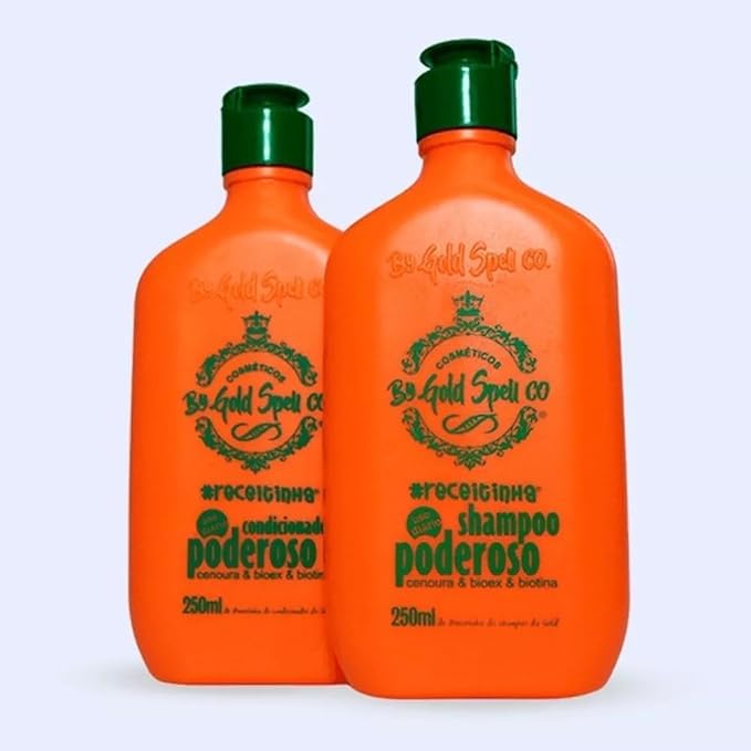 Powerful Gold Spell Shampoo & Conditioner Set - Revitalize Hair