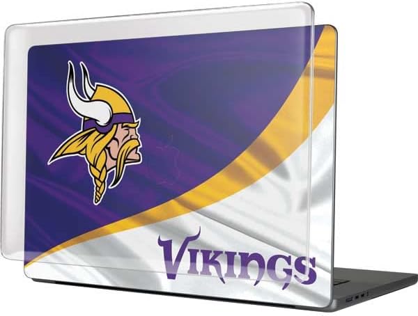 Skinit Case + Skin Compatible with MacBook Pro 16in (2021) - Officially Licensed NFL Minnesota Vikings Design