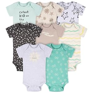 Onesies Brand unisex-baby 8-pack Sh...