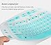 Keyboard Cover for Logitech MK550 MK570 K350 Wireless Wave Keyboard, Logitech K350 MK550 MK570 Accessories Wave Keyboard Protector-Mint