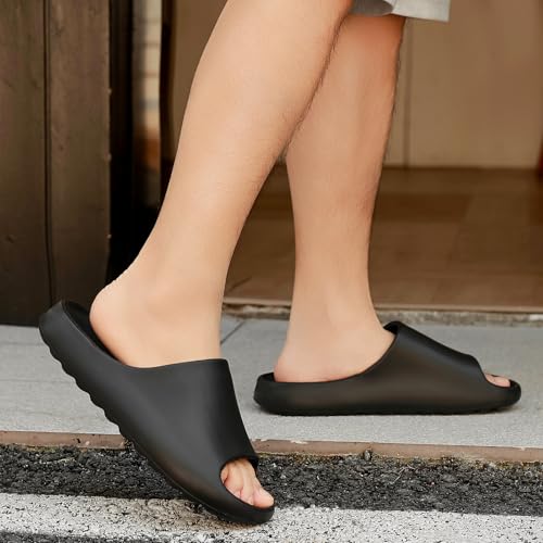 Cloud Slides for Women and Men, Comfort Platform Lightweight Slippers Slides, Unisex Foam Shower House Slippers, Summer Open Toe Sandals for Indoor and Outdoor4