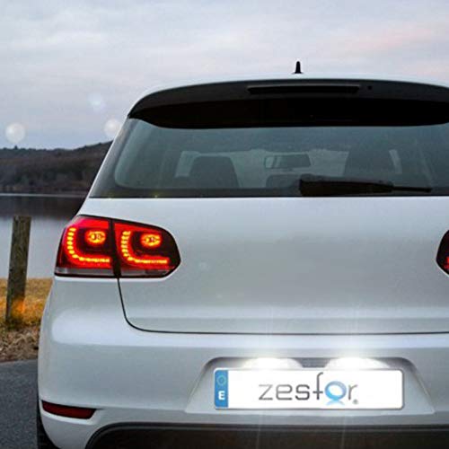 Zesfor Luci a LED per targa Citroen C5, 5 porte SW (Station Wagon) (x7) (08-)