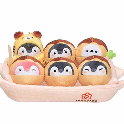 Amazon.co.jp: コウペンちゃん たこ焼きお舟なぬいぐるみ 繋がるタイプ