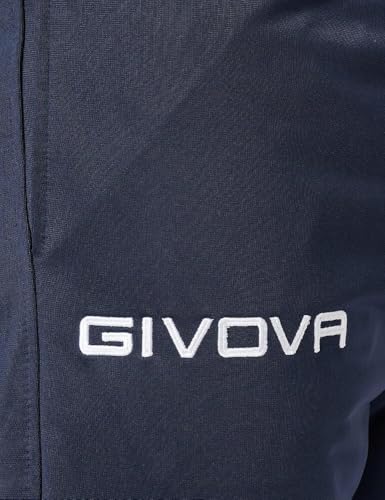 GIVOVA TUTA VISA TRIACETATO AZZURRO/ROSSO Tg. L
