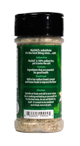 Image of MySALT Herb Garden - Sodium-Free Herb Seasoning with Fresh Garden Flavor - For Chicken, Veggies & Everyday Meals - 3 oz Shaker
