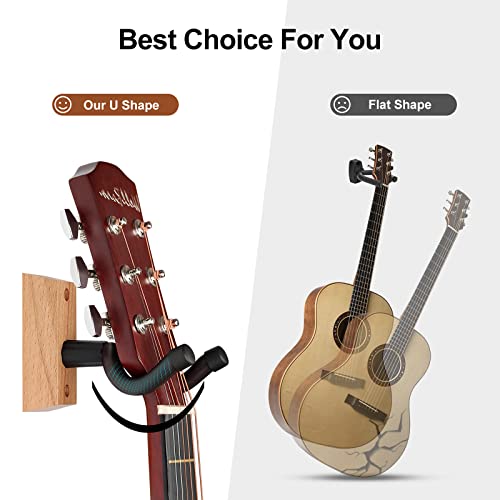 Support Guitare Mural, NUOSIYA 2 pièces Classique Porte Guitare pour Basses, Acoustique Guitare, Banjo, Mandoline… - Les Beatles, Paul McCartney, John Lennon, RIngo Starr, George Harrison Support Guitare Mural, NUOSIYA 2 pièces Classique Porte Guitare pour Basses, Acoustique Guitare, Banjo, Mandoline… – Image 3