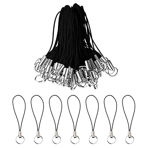 80pcs Attache Cordon Téléphone Portable Chaîne Transport MP3 Clé USB Porte-clé Porte-ID Badge...