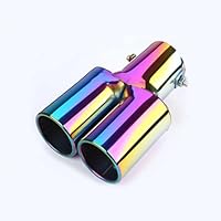 (夏のセール)マフラーカッター、マフラーカッター2本出し、48パイマフラーカッタ Amazon | Negotrztna マフラーカッター 2本出し カーボン 自動車